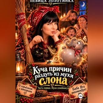 Обложка книги «Куча причин раздуть из мухи слона. Часть первая. Мухи семейные»