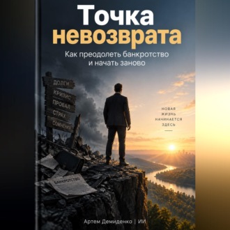 Обложка книги «Точка невозврата: Как преодолеть банкротство и начать заново»