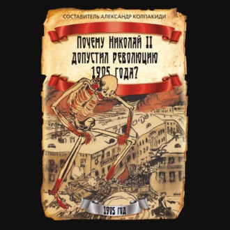 Обложка книги «Почему Николай II допустил революцию 1905 года?»