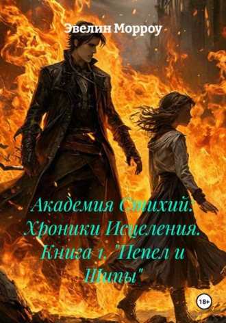 Обложка книги «Академия Стихий: Хроники Исцеления. Книга 1. "Пепел и Шипы"»