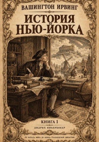 Обложка книги «История Нью-Йорка. Книга 1»