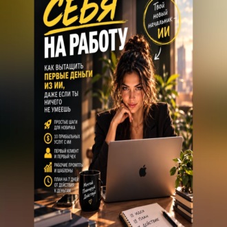 Обложка книги «Не нанимай себя на работу. Как вытащить первые деньги из ИИ, даже если ты ничего не умеешь»