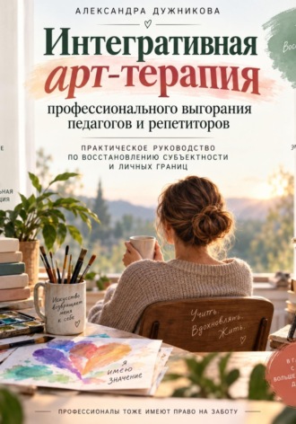 Обложка книги «АНТИДОТ: Интегративная арт-терапия профессионального выгорания педагогов и репетиторов»