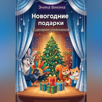 Обложка книги «Новогодние подарки. Сценарии детских утренников»