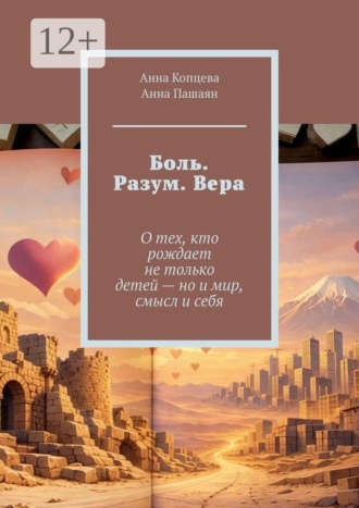 Обложка книги «Боль. Разум. Вера. О тех, кто рождает не только детей — но и мир, смысл и себя»