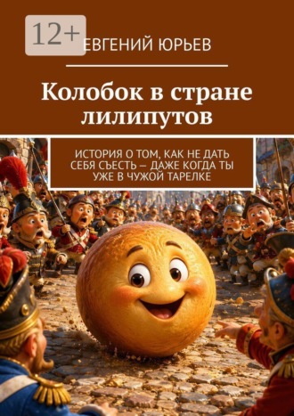 Обложка книги «Колобок в стране лилипутов. История о том, как не дать себя съесть — даже когда ты уже в чужой тарелке»