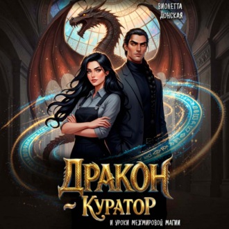 Обложка книги «Дракон-куратор и уроки межмировой магии»