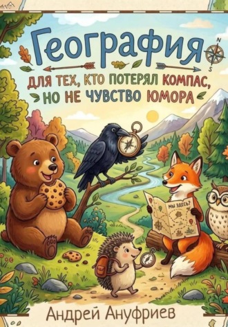 Обложка книги «География для тех, кто потерял компас, но не чувство юмора»