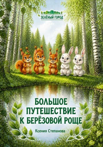 Обложка книги «Большое путешествие к Березовой роще»