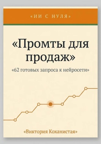 Обложка книги «Cloude - 62 промта для успешных продаж»