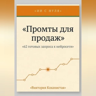Обложка книги «Cloude - 62 промта для успешных продаж»