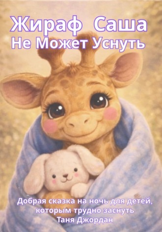 Обложка книги «Саша Жираф Не может Уснуть»