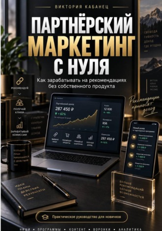 Обложка книги «Партнёрский маркетинг с нуля»