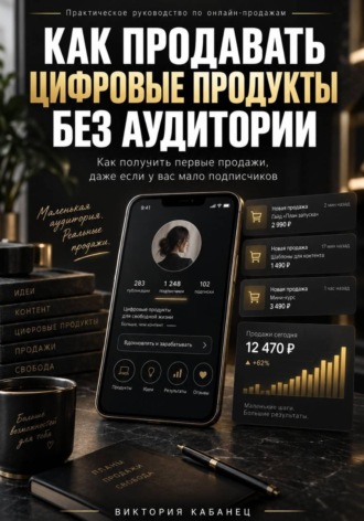 Обложка книги «Как продавать цифровые продукты без аудитории»