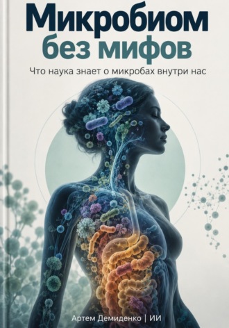 Обложка книги «Микробиом без мифов: Что наука знает о микробах внутри нас»
