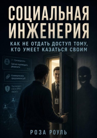 Обложка книги «Социальная инженерия. Как не отдать доступ тому, кто умеет казаться своим»