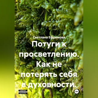 Обложка книги «Потуги к просветлению. Как не потерять себя в духовности.»
