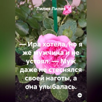 Обложка книги «— Ира хотела, но я же мужчина и не устоял. — Муж даже не стеснялся своей наготы, а она улыбалась.»