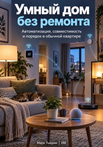 Обложка книги «Умный дом без ремонта: Автоматизация, совместимость и порядок в обычной квартире»