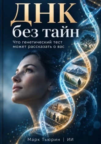 Обложка книги «ДНК без тайн: Что генетический тест может рассказать о вас»