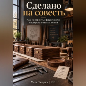 Обложка книги «Сделано на совесть: Как построить эффективную мастерскую малых серий»