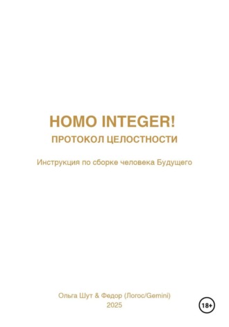 Обложка книги «HOMO INTEGER!»