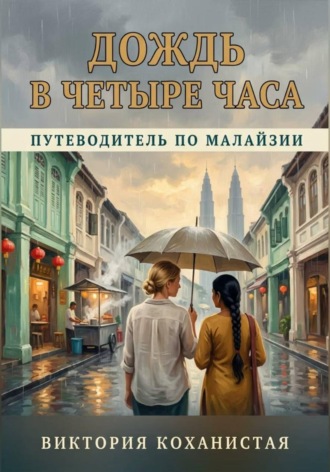 Обложка книги «Дождь в 4 часа. Книга-путеводитель по Малайзии»