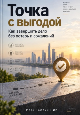 Обложка книги «Точка с выгодой: Как завершить дело без потерь и сожалений»