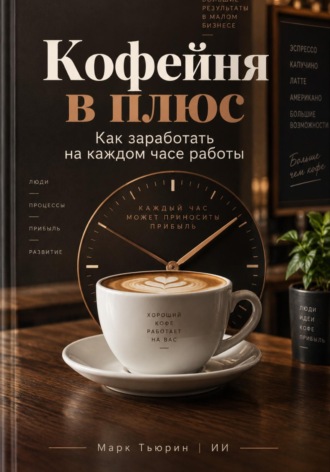 Обложка книги «Кофейня в плюс. Как заработать на каждом часе работы»