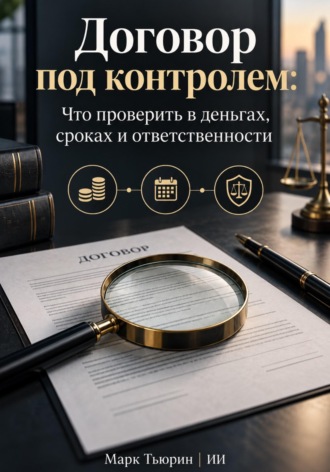 Обложка книги «Договор под контролем: Что проверить в деньгах, сроках и ответственности»