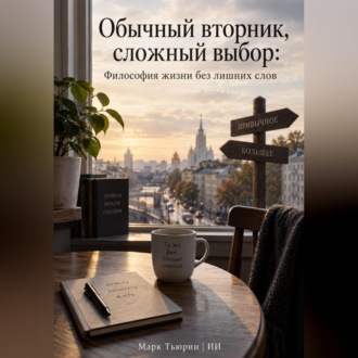 Обложка книги «Обычный вторник, сложный выбор: Философия жизни без лишних слов»