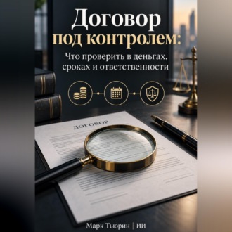 Обложка книги «Договор под контролем: Что проверить в деньгах, сроках и ответственности»