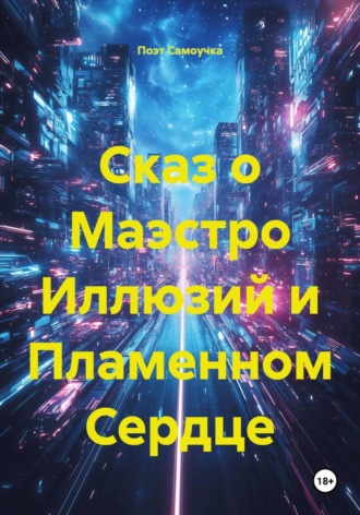 Обложка книги «Сказ о Маэстро Иллюзий и Пламенном Сердце»