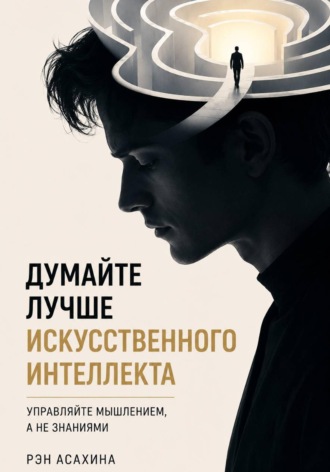 Обложка книги «Думайте лучше искусственного интеллекта. Управляйте мышлением, а не знаниями»