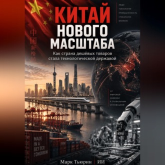 Обложка книги «Китай нового масштаба: Как страна дешёвых товаров стала технологической державой»