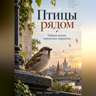 Обложка книги «Птицы рядом: Тайная жизнь городских пернатых»