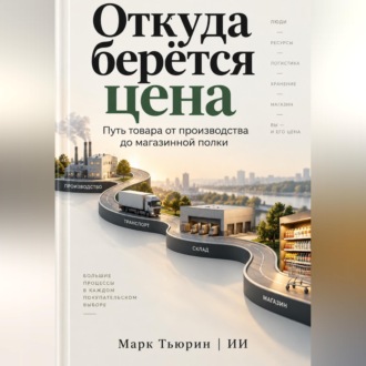Обложка книги «Откуда берётся цена: Путь товара от производства до магазинной полки»