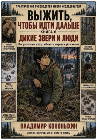 Обложка книги «Выжить, чтобы идти дальше. Книга 6. Дикие звери и люди»