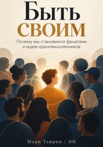 Обложка книги «Быть своим: Почему мы становимся фанатами и ищем единомышленников»