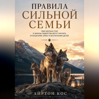 Обложка книги «Правила сильной семьи. Чему волчья стая и законы лидерства могут научить отношениям, браку и воспитанию детей»