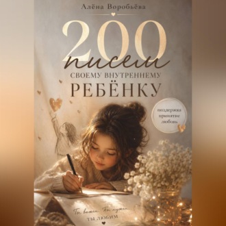 Обложка книги «200 писем своему внутреннему ребенку»