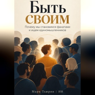 Обложка книги «Быть своим: Почему мы становимся фанатами и ищем единомышленников»