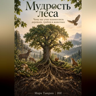 Обложка книги «Мудрость леса: Чему нас учит взаимосвязь деревьев, грибов и животных»