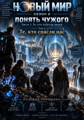 Обложка книги «Новый мир. Сезон 2. Понять чужого. Часть 1. Те, кто забрали людей. Том 2. Те, кто спасли нас»