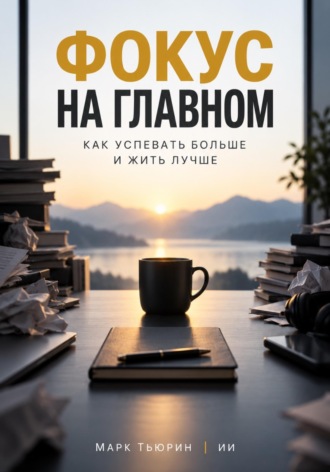 Обложка книги «Фокус на главном: Как успевать больше и жить лучше»