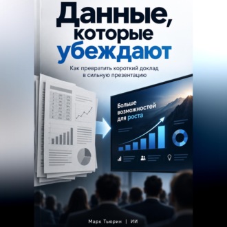 Обложка книги «Данные, которые убеждают: Как превратить короткий доклад в сильную презентацию»