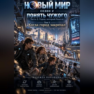 Обложка книги «Новый мир. Сезон 2. Понять чужого. Часть 2. Город, который боится. Том 1. Когда город закричал»