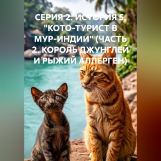 Обложка книги «СЕРИЯ 2. ИСТОРИЯ 5. "КОТО-ТУРИСТ В МУР-ИНДИИ" (ЧАСТЬ 2. КОРОЛЬ ДЖУНГЛЕЙ И РЫЖИЙ АЛЛЕРГЕН)»