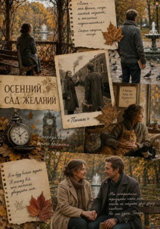 Обложка книги «Осенний сад желаний»