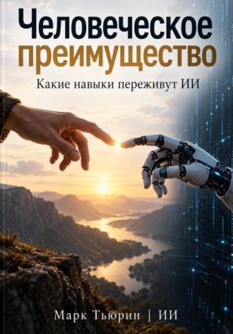 Обложка книги «Человеческое преимущество: Какие навыки переживут ИИ»